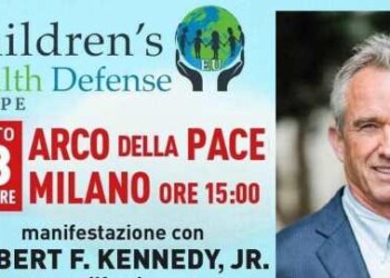 Robert Kennedy jr a Milano:”Il Green pass  strumento per toglierci i diritti”