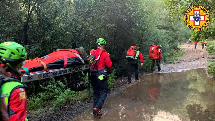 Maltempo:cacciatore in difficoltà salvato da soccorso alpino