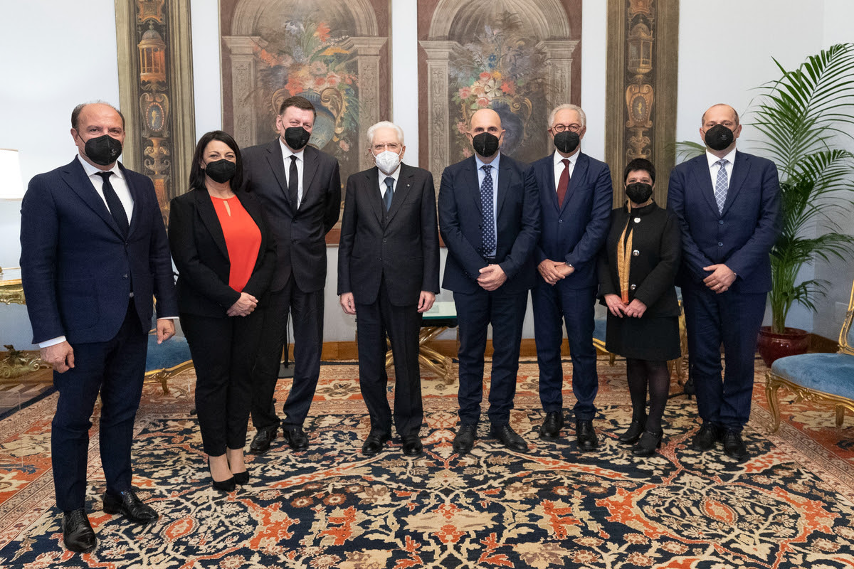 UNIONE PRO LOCO D’ITALIA: UNA DELEGAZIONE RICEVUTA OGGI DAL PRESIDENTE DELLA REPUBBLICA, SERGIO MATTARELLA