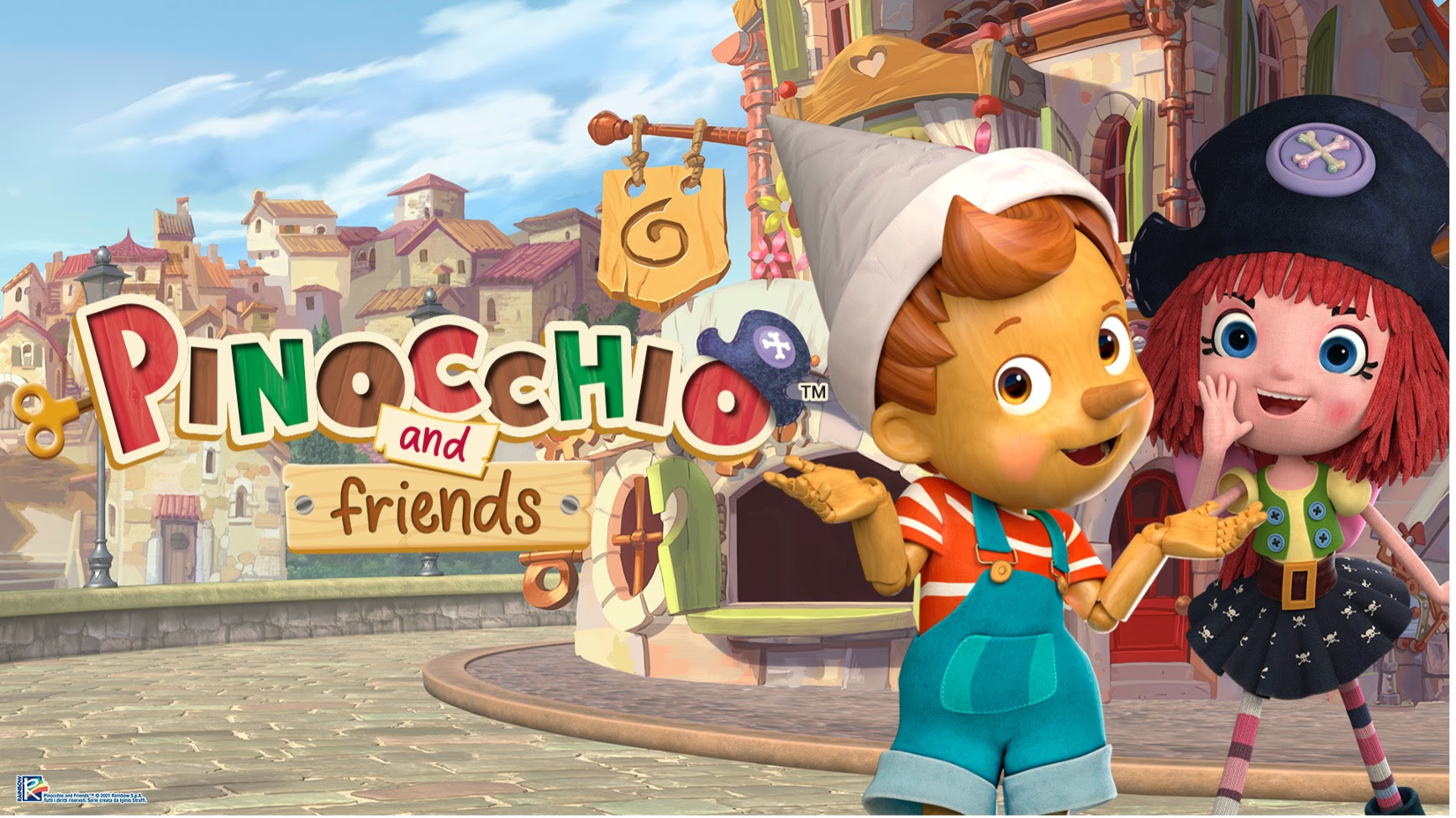 DAL 29 NOVEMBRE SU RAI YOYO, “PINOCCHIO AND FRIENDS”, la nuova attesissima serie animata creata da Iginio Straffi
