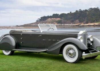 Bilancia, Packard 1108 Convertible (nero)