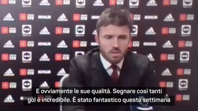 Carrick: "Ronaldo? Un altro livello"