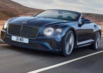 Leone, Bentley GT Convertible (blu)