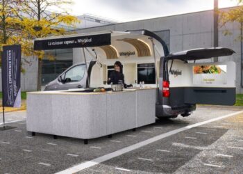 Peugeot e Whirlpool testimonial del cibo in strada