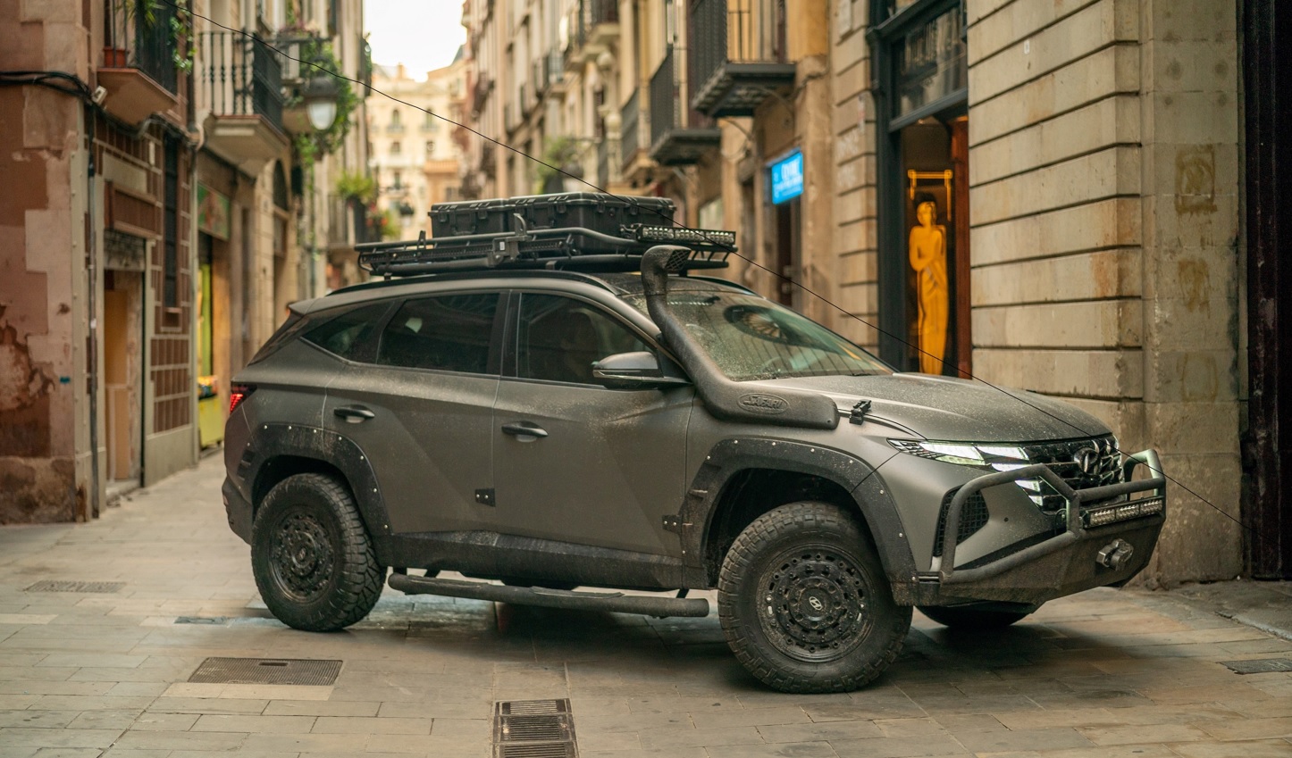Nuova Hyundai Tucson pronta per l’avventura nel film Uncharted