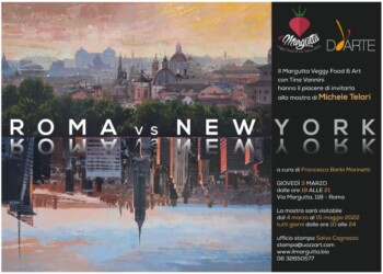“Roma vs New York”, le due città a confronto nei dipinti di Michele Telari
