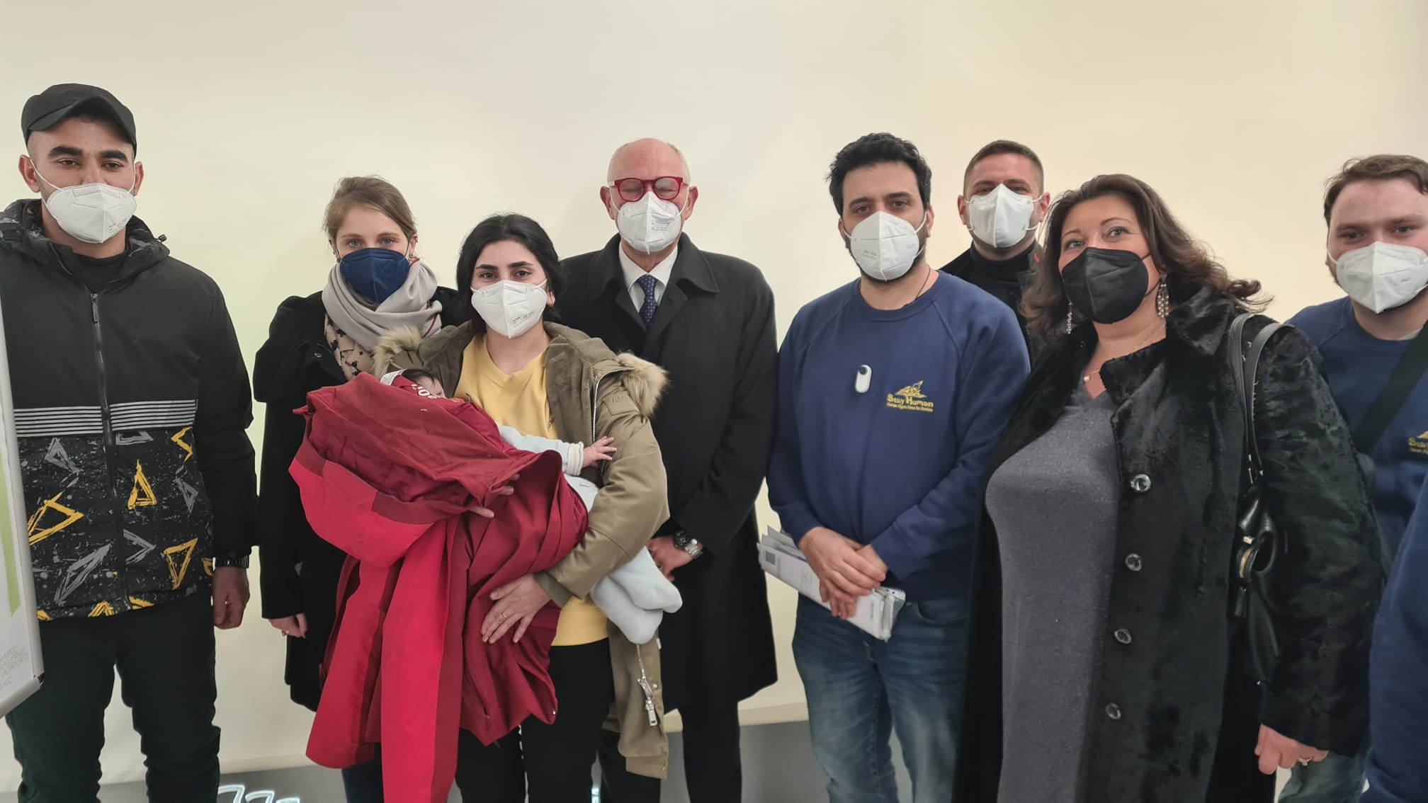 La Campania accoglie Nza, bimba irachena di appena 9 mesi, affetta da una grave patologia cardiaca