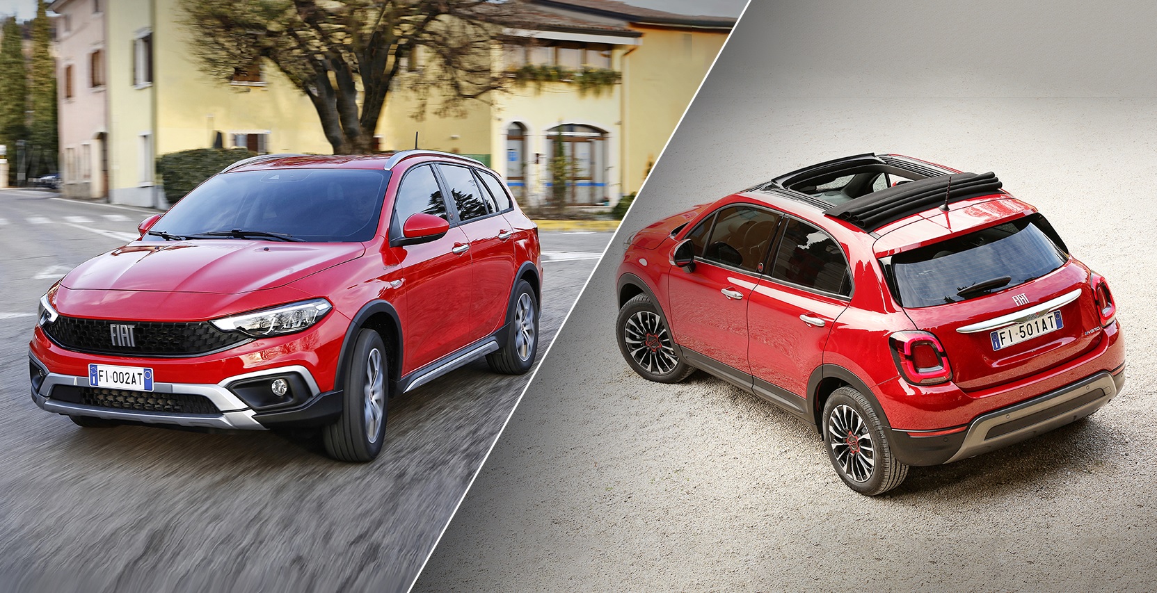 Fiat: Nuove 500X Hybrid e Tipo Hybrid, la gamma è full electric