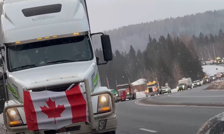 Il Freedom Convoy è “la più grande parata di camion”