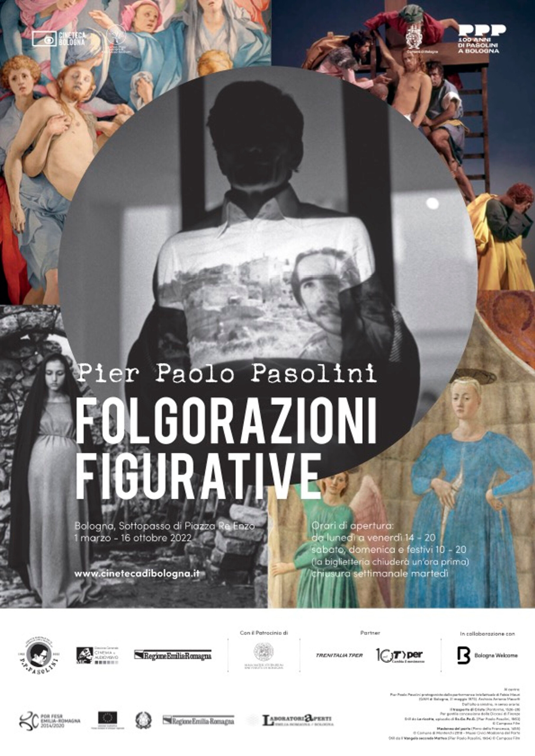 Una mostra dedicata al grande intellettuale Pier Paolo Pasolini in occasione del centenario della sua nascita “Folgorazioni figurative”