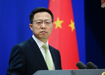 Il-portavoce-del-ministero-degli-Esteri-cinese-Zhao-Lijian
