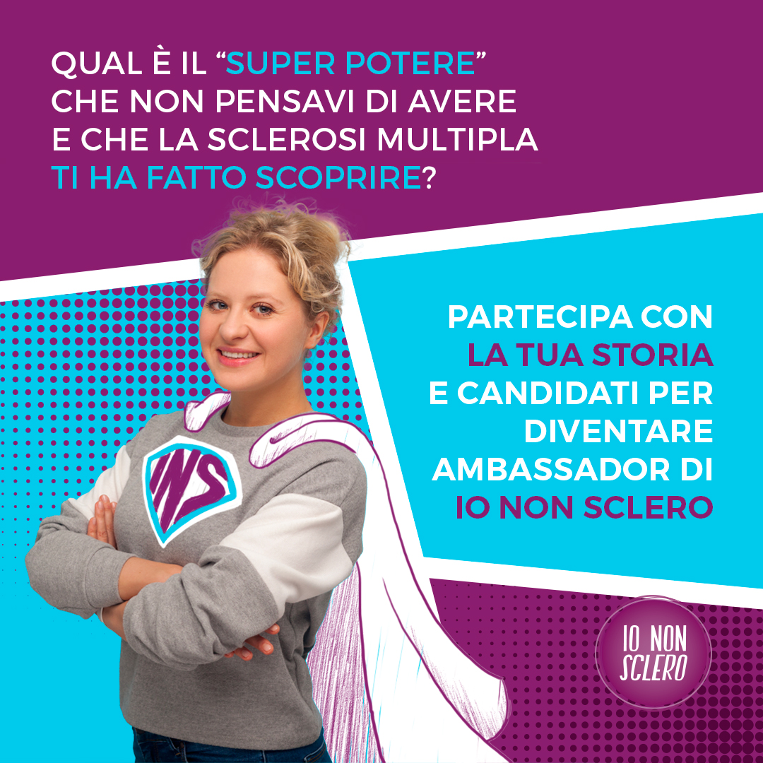 SCLEROSI MULTIPLA: 8° edizione di “IO NON SCLERO” e chiama a raccolta le circa 130.000 persone che in Italia vivono con la SM