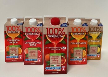 Oranfrizer a Cibus 2022:  presenta nuovo look per le sue spremute