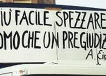 Il messaggio del prof. Guidi come ogni lunedi' ci invita a riflettere, a riflettere sul dolore che i pregiudizi provocano