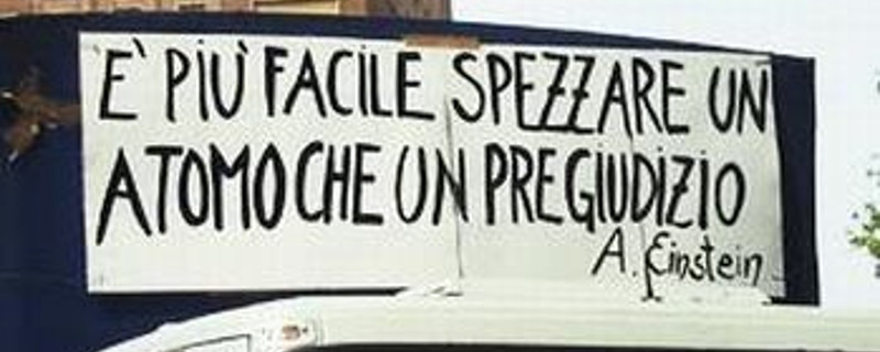 Il messaggio del prof. Guidi come ogni lunedi' ci invita a riflettere, a riflettere sul dolore che i pregiudizi provocano