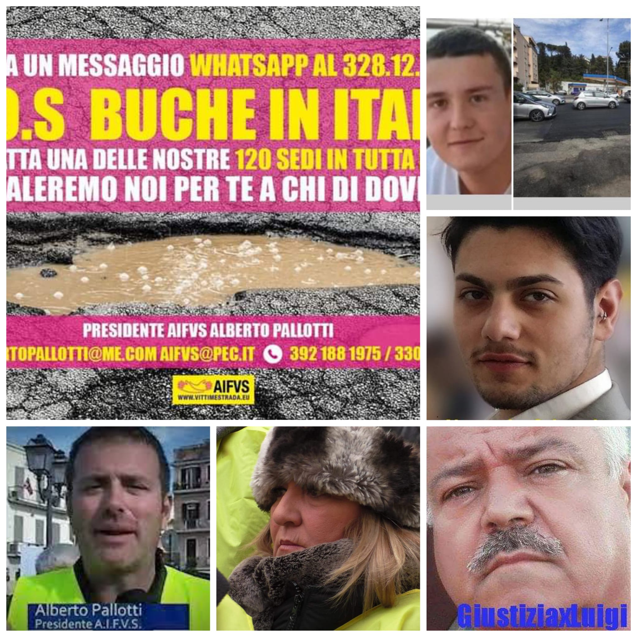 Morte di Leonardo Lamma a Roma, Alberto Pallotti ed Elena Ronzullo: «Troppe buche sulle strade, i cittadini segnalino le situazioni a rischio»