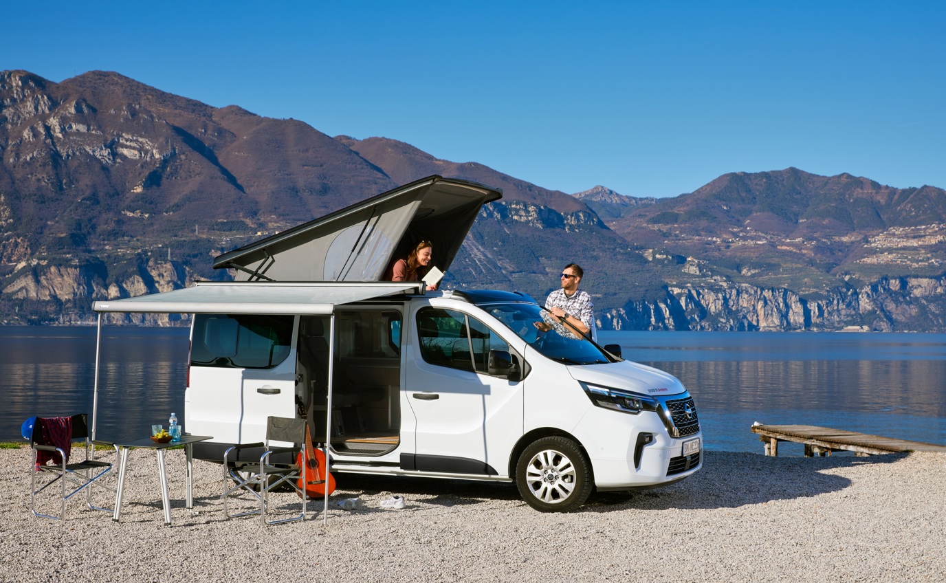 Nuovo camper Nissan Primastar “Seaside”, compagno ideale per le vacanze all’aria aperta