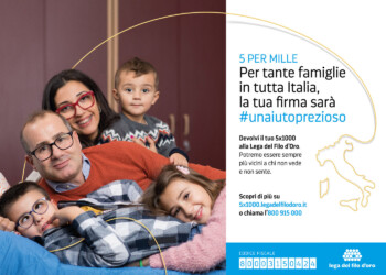 Lega del Filo d’Oro: 5X1000, un aiuto prezioso per essere sempre vicini alle famiglie di chi non vede e non sente in tutta Italia