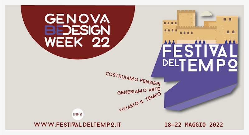 La Terza edizione del Festival del Tempo approda alla Genova BeDesign Week 2022