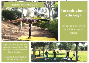 Corso di yoga al Parco di Monte Claro