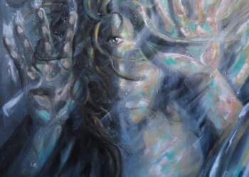 Si presenta nel mondo dell’arte che conta Mishan (Alias Mauriz), l’ispiratrice della copertina IPA 2022