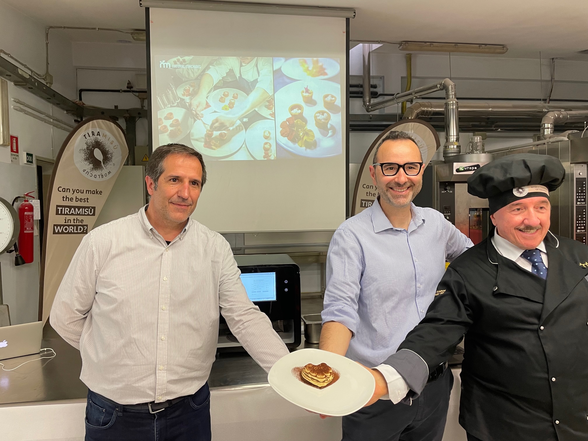 Ecco il tiramisù stampato in 3D: «un’opportunità in più in cucina»