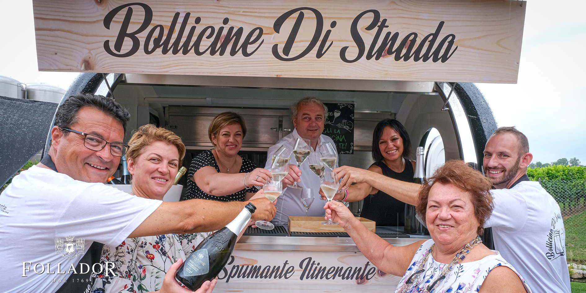 Follador Prosecco e “Bollicine di strada” pronti per un’altra stagione di divertimento in compagnia