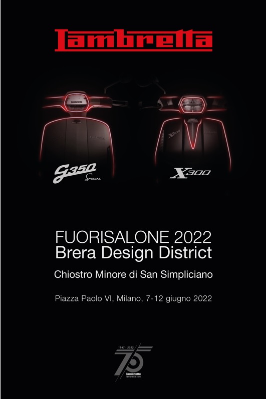 Lambretta al Fuori Salone 2022, Milano Design Week