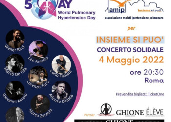 Un concerto jazz per sensibilizzare e informare sulla malattia rara “Ipertensione Polmonare”