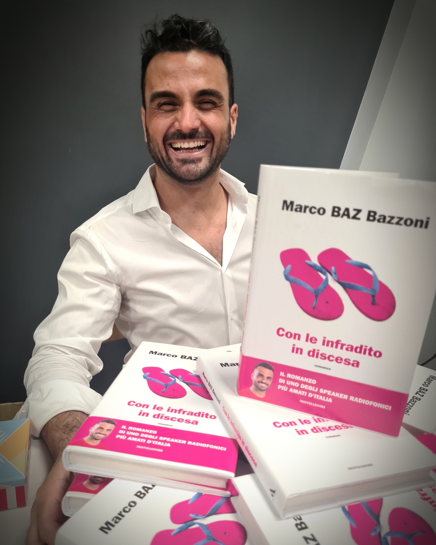 Baz “Con le infradito in discesa”, il libro dell’estate
