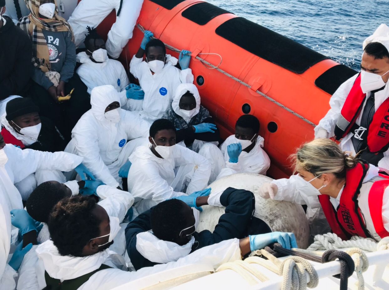 Da Lampedusa ai confini dell’Ucraina, il CISOM al fianco di chi fugge da guerre e carestie