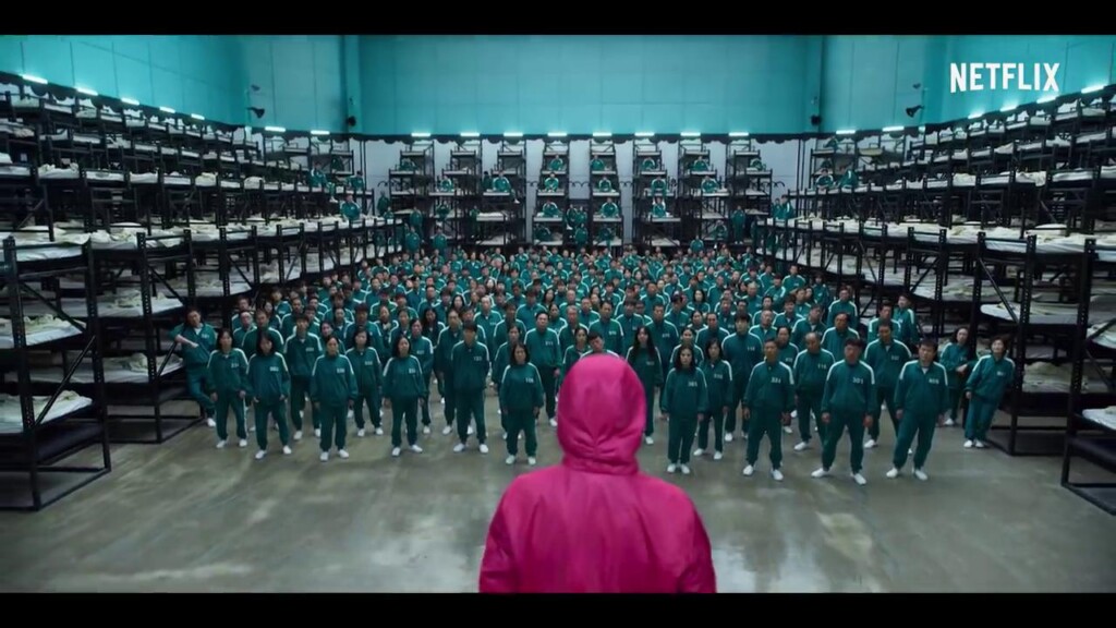 Squid game sala comune