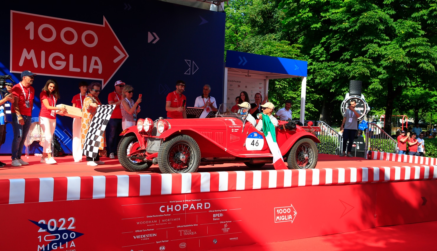 1000 Miglia 2022: Vesco e Salvinelli  bissano il successo del 2021