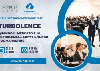 “Turbolence” B2Big® Live 2022: Bologna, venerdì 21 e sabato 22 ottobre