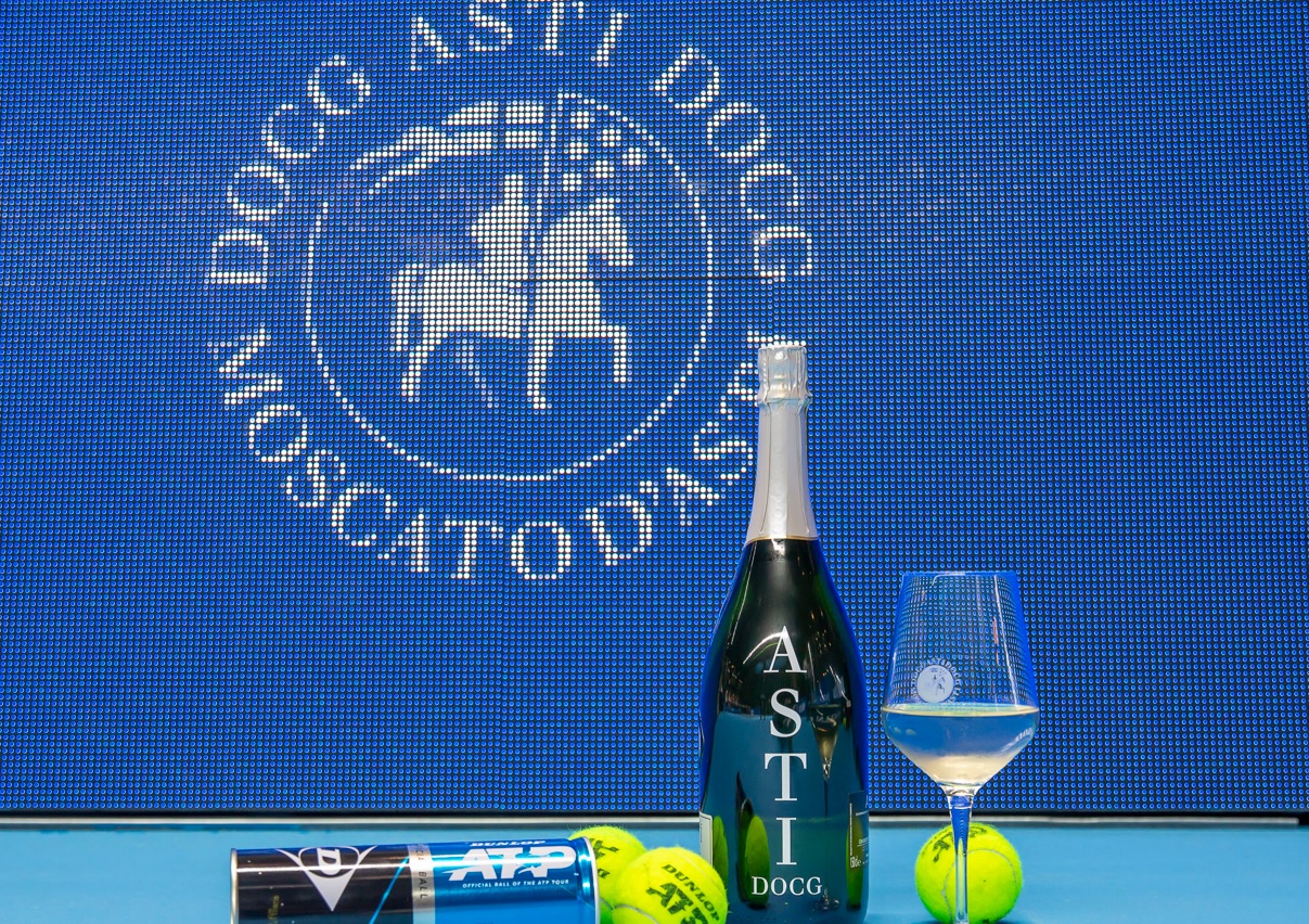 L’Asti Docg è con i campioni del tennis a Newport ed Amburgo