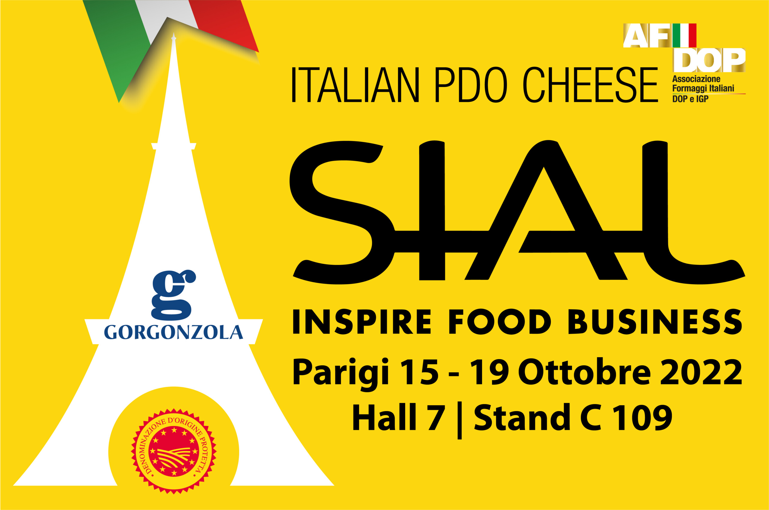 Dal 15 al 19 ottobre il gorgonzola Dop vola all’ombra della Tour Eiffel