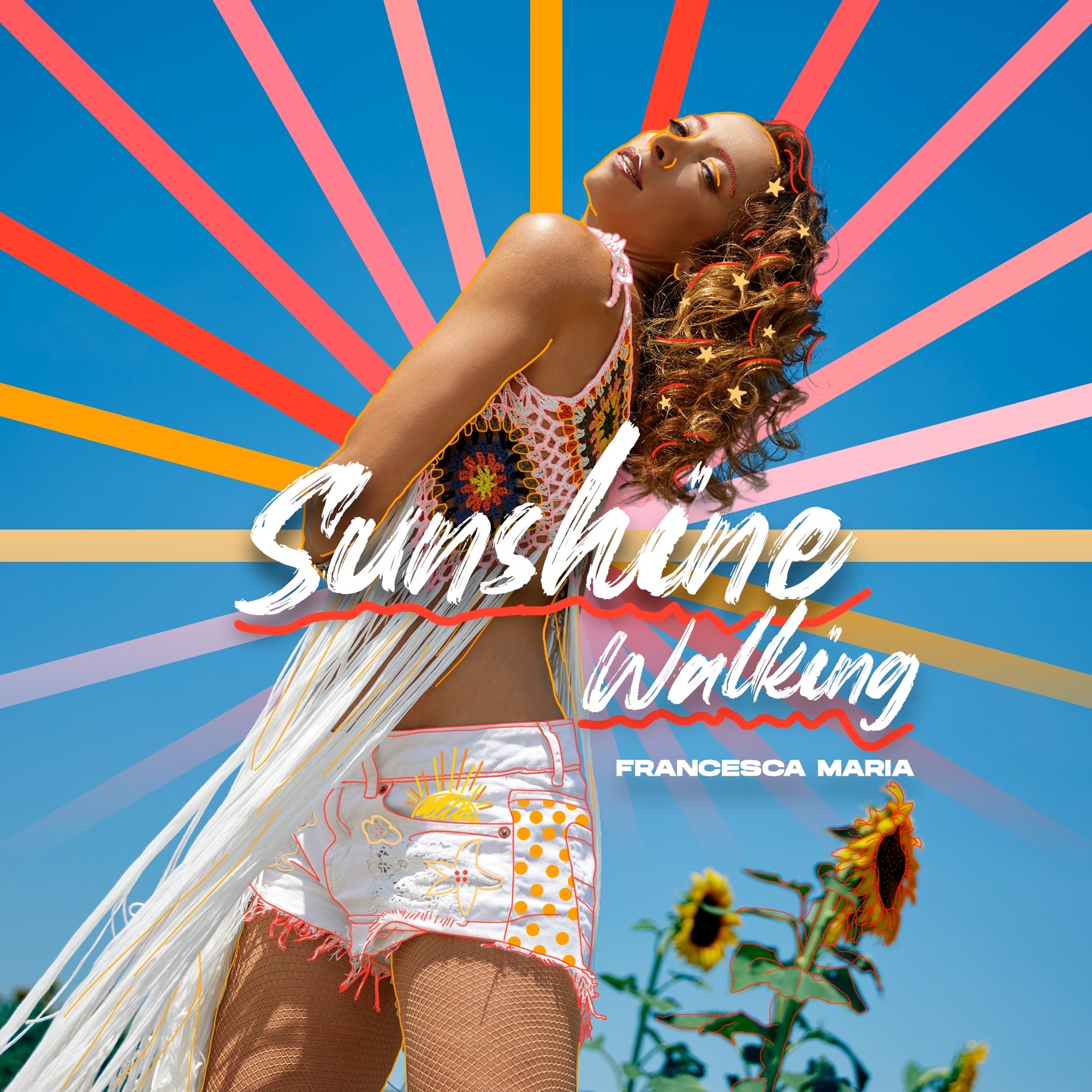 Francesca Maria presenta il suo nuovo singolo Sunshine Walking  “Ritrovare sé stessi camminando nel sole”
