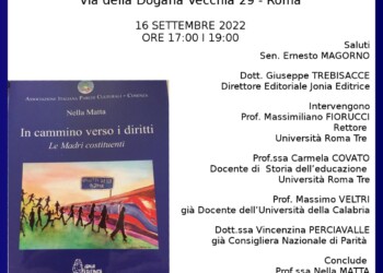 Le Madri Costituenti, AIDR: al Senato della Repubblica la presentazione del libro “In Cammino verso i diritti”