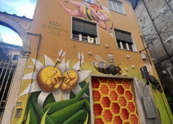 Nasce in Toscana, sulla Scalinata Monterosso di Carrara, il primo eco-murales multimediale d’Italia