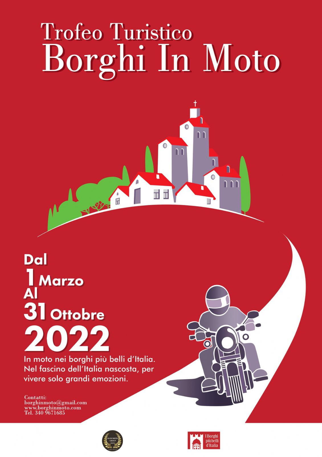L’Abruzzo vince l’edizione 2022 del Trofeo Borghi in Moto e Caramanico Terme si classifica come Borgo più visitato d’Italia