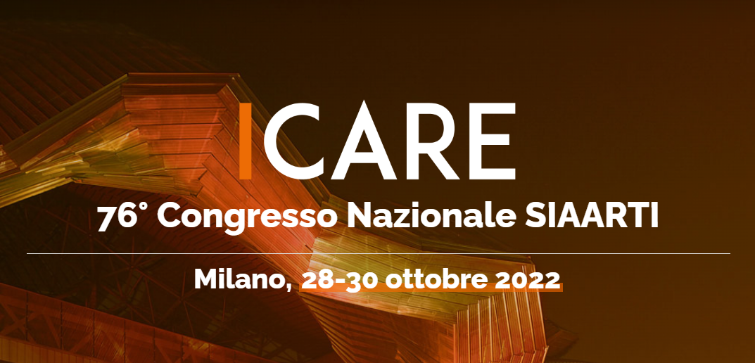 SOCIETA' ITALIANA DI ANESTESIA, ANALGESIA, RIANIMAZIONE E TERAPIA INTENSIVA - SIAARTI