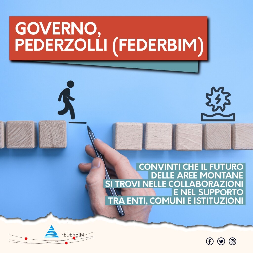 Gianfranco Pederzolli, presidente FederBIM, che conclude “saremo quindi orgogliosi di condividere le nostre conoscenze in materia di risorse idriche ed energetiche