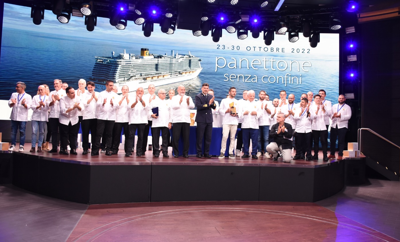 Panettone senza Confini 2022: la settima edizione si è svolta a bordo di Costa Toscana