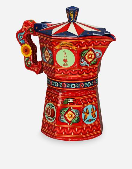 La moka carretto siciliano di Dolce&Gabbana e Bialetti a supporto di Humanitas – Fondazione per la ricerca