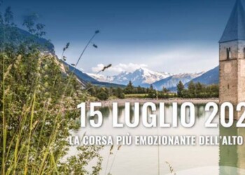 Giro Lago di Resia il 15 luglio. In Val Venosta corsa per tutti