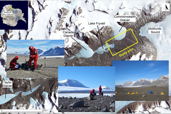 GLOBAL WARMING |Emission of significant quantities of greenhouse gases from the perennially frozen ground has been detected in Antarctica