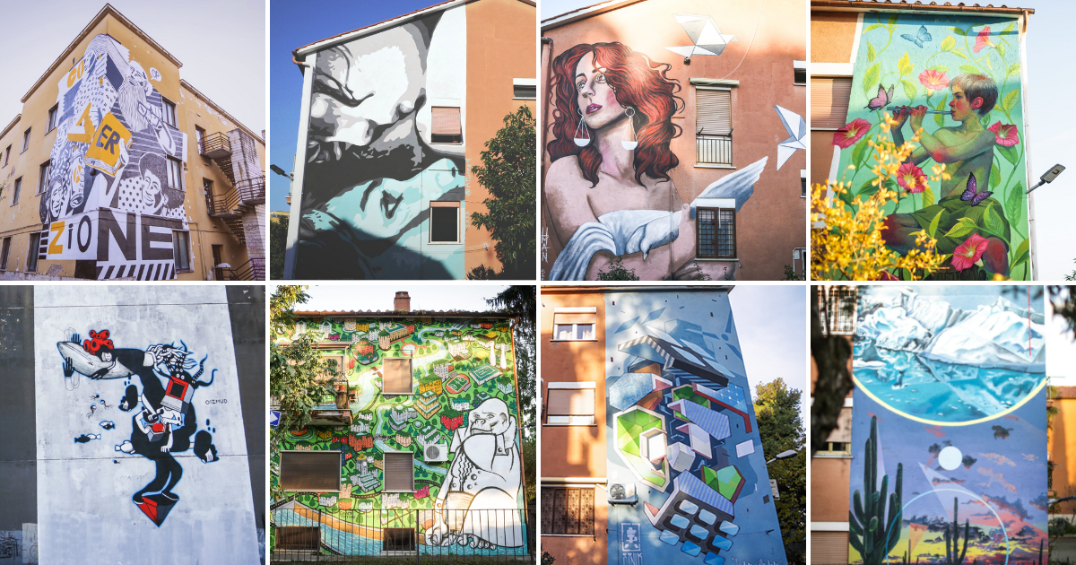 A Roma 17 murales dedicati all’Agenda 2030 ONU diffondono la cultura della sostenibilità attraverso la street art