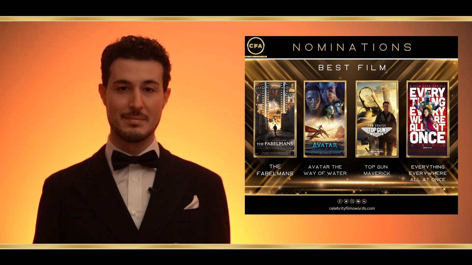 2^ edizione dei Celebrity Film Awards®