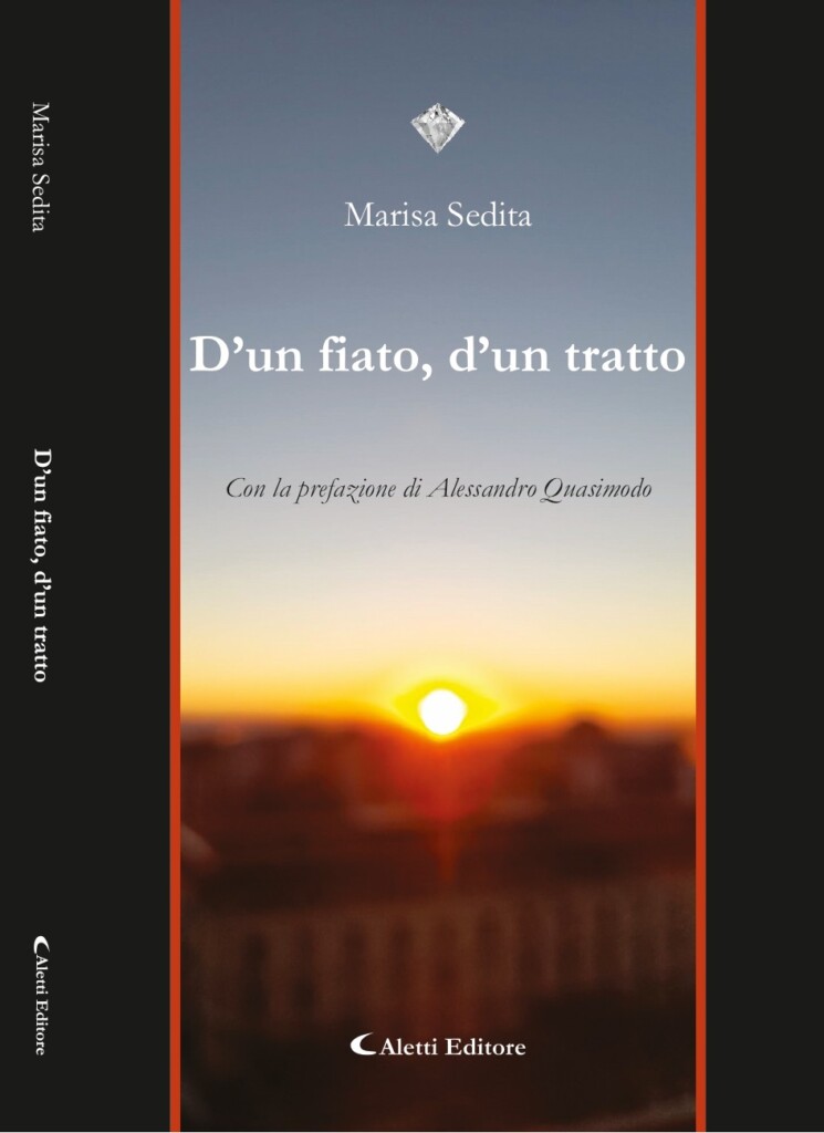 «Donatella Giunta ha letto diverse mie poesie, ha dipinto gli acquerelli che le corredano e me ne ha fatto dono per Capodanno con il titolo: “D’un fiato, d’un tratto”