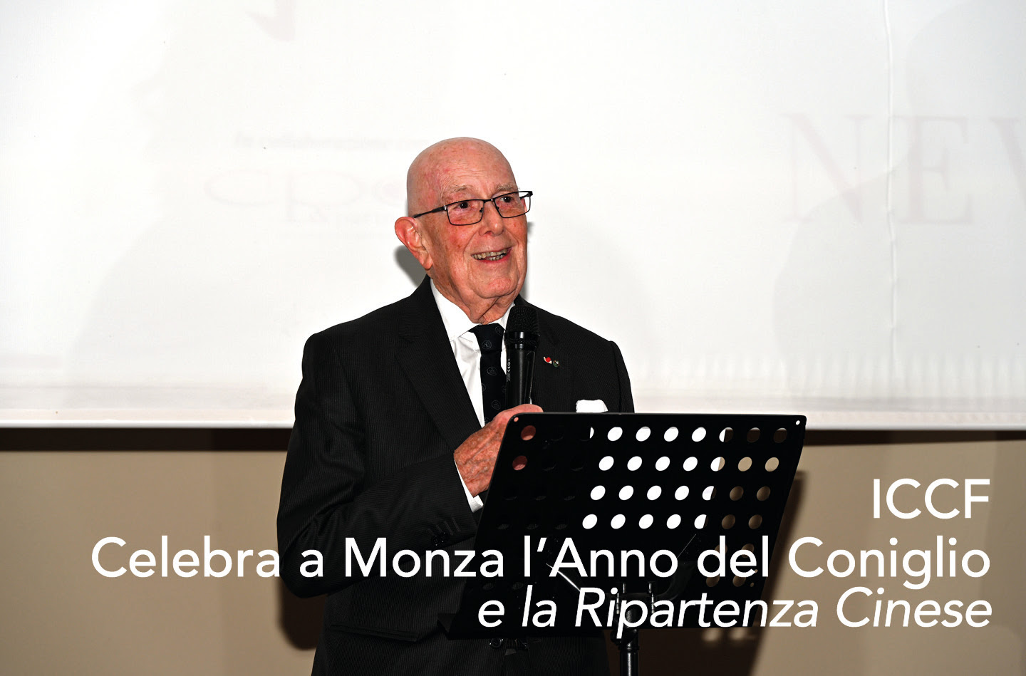 ICCF celebra a Monza l’anno del Coniglio e la ripartenza cinese